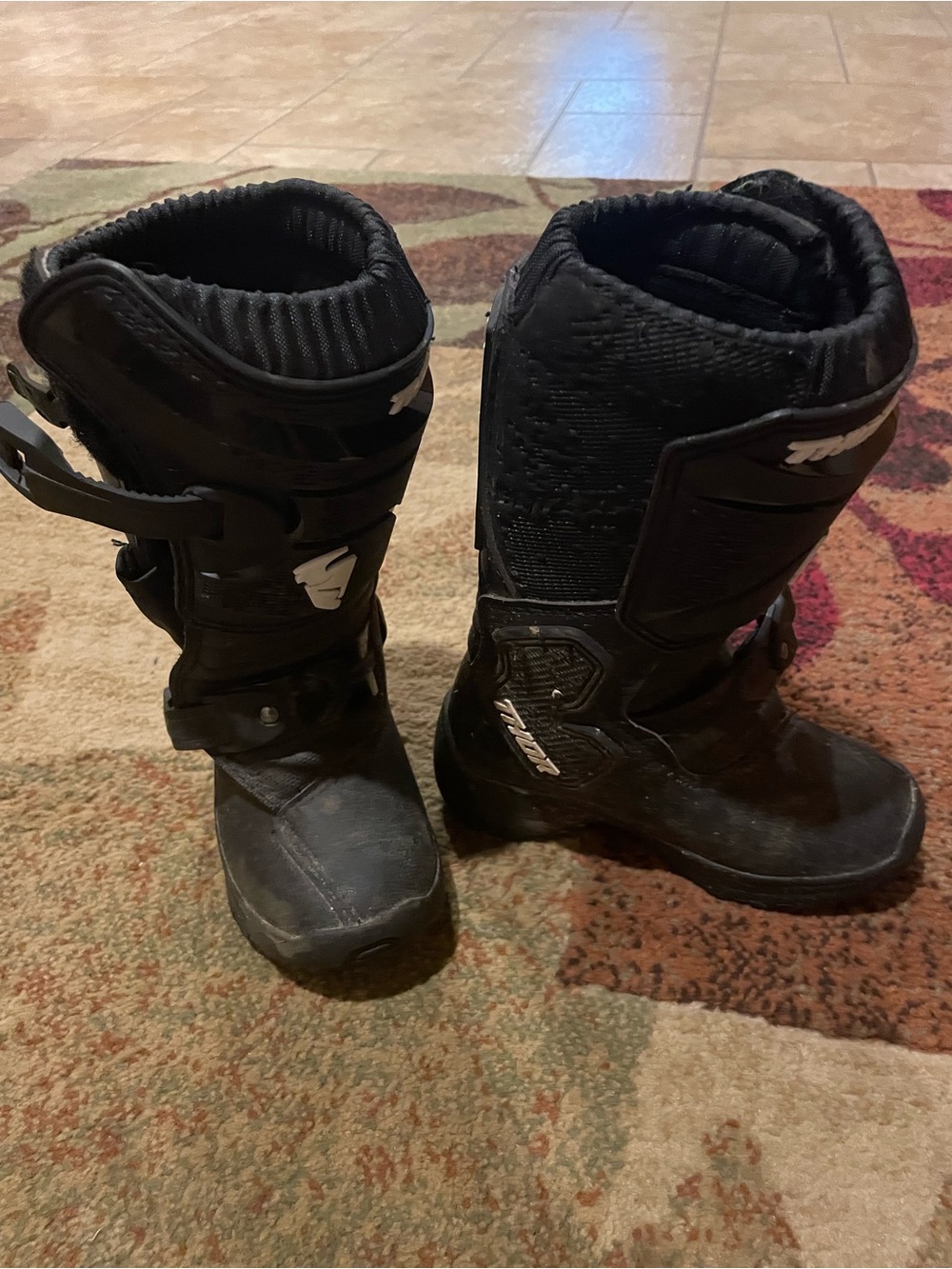 THOR DIRT BIKE BOOTS - LITTLE KIDS 10